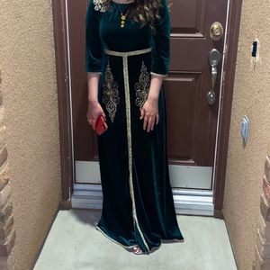 Emerald dress